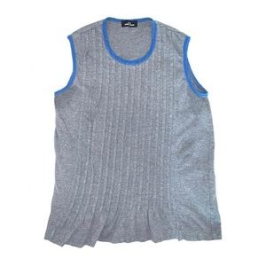 Comme des garcons tricot vintage pleated tank top
tricot line 2003